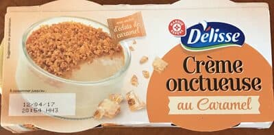 Crème onctueuse au caramel