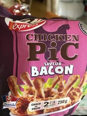 Manchons de poulet rôtis saveur bacon