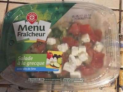 Salade à la grecque avec feta