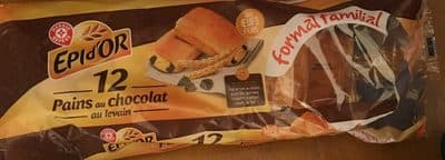 12 pains au chocolat au levain