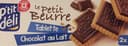 Biscuit petit beurre Tablette chocolat lait
