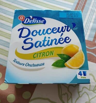 Douceur satinée citron