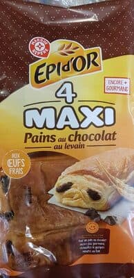 Maxi pains au chocolat x 4