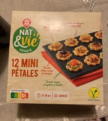 12 mini pétales