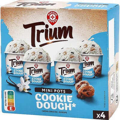 Mini pots cookie dough x4