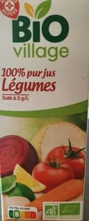 100% pur jus légumes