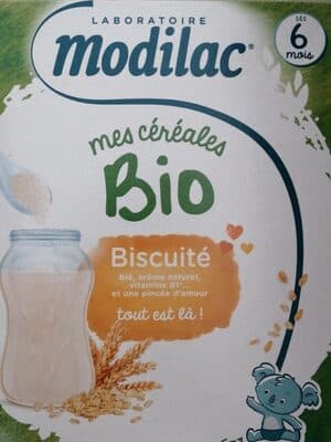 Mes céréales bio biscuité