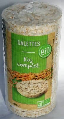 Galettes de riz complet bio
