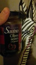 Olives noires à la grecques