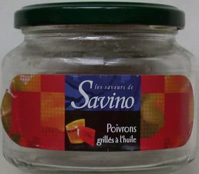 Poivrons grillés à l'huile