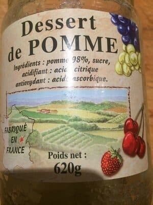 Dessert de pommes