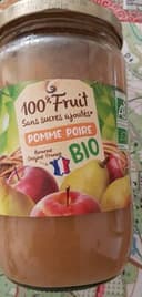 100% fruits pomme poire bio