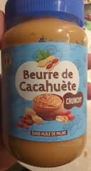 Beurre de cacahuète crunchy
