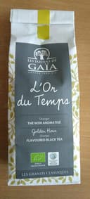L’Or du temps (thé noir à l’orange)