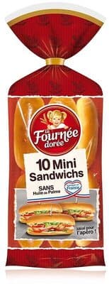 10 Mini Sandwichs