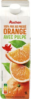 100 % Pur jus PRESSé - orange - avec pulpe