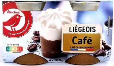 AUCHAN COEUR Liegeois au café