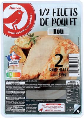 1/2 filet de poulet Rôti