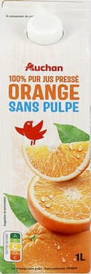 100 % Pur jus Pressé - orange - sans pulpe