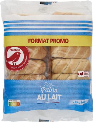 24 Pains au lait
