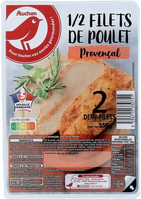 1/2 filet de poulet provençal