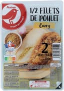 1/2 filet de poulet rôti curry