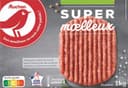 10 Super MoelleuxPréparation à 80% de viande bovine hachée avec protéines végétales, assaisonnée, surgelée