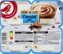 AUCHAN Crème dessert Chocolat lait