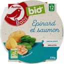 Epinard et saumon