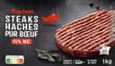 10 Steaks Hachés pur bœuf 15% de matières grasses