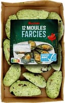 12 moules farcies