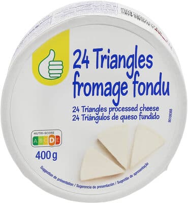 24 Trianglesfromage fondu