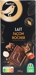 AUCHAN Lait façon rocher