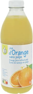100 % Pur jus Pressé - orange - sans pulpe