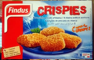 Crispies, 8 Portions de Colin d'Alaska