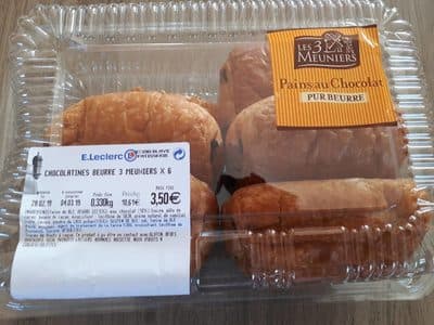 Chocolatine Beurre 3 Meuniers ×6