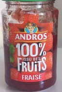 100% issu des fruits fraise