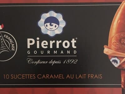 10 sucettes caramel lait frais