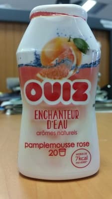 Ouiz Enchanteur d'Eau Pamplemousse Rose
