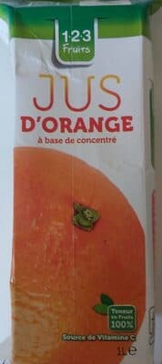 1.2.3 fruits jus d'orange