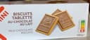 Biscuit tablette au chocolat au lait