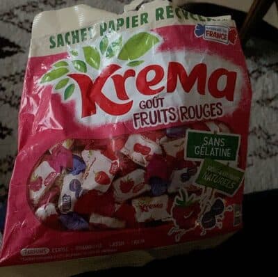 Gout fruits rouges