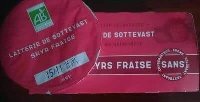 2 Skyrs fraise