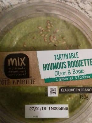 Houmous roquette