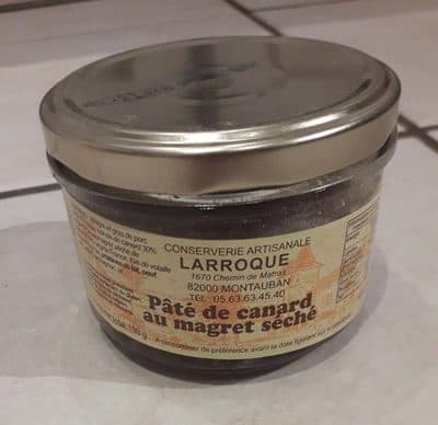 Pâté de canard au magret séché