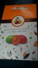 Coeur de fruits poire,mandarine et framboise