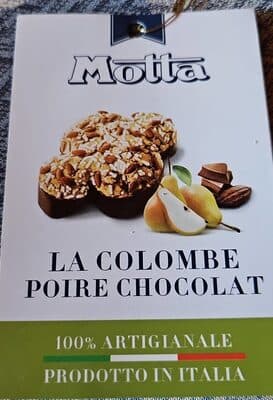 La colombe poire chocolat