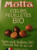 Coeurs feuilletés bio
