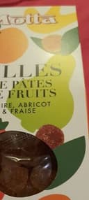 Bille de pates de fruit