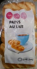 10 Pains au lait